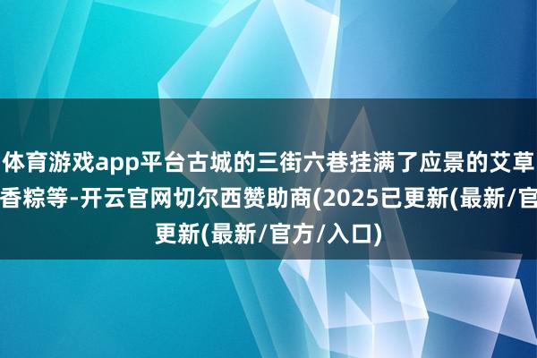 体育游戏app平台古城的三街六巷挂满了应景的艾草、菖蒲、香粽等-开云官网切尔西赞助商(2025已更新(最新/官方/入口)